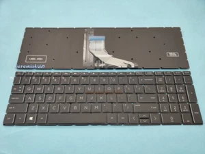 Teclado retroiluminado para HP home 15-da0008ds 15-da0009cy 15-da0009ds 15-da0010cy EE. UU. - Imagen 1 de 3