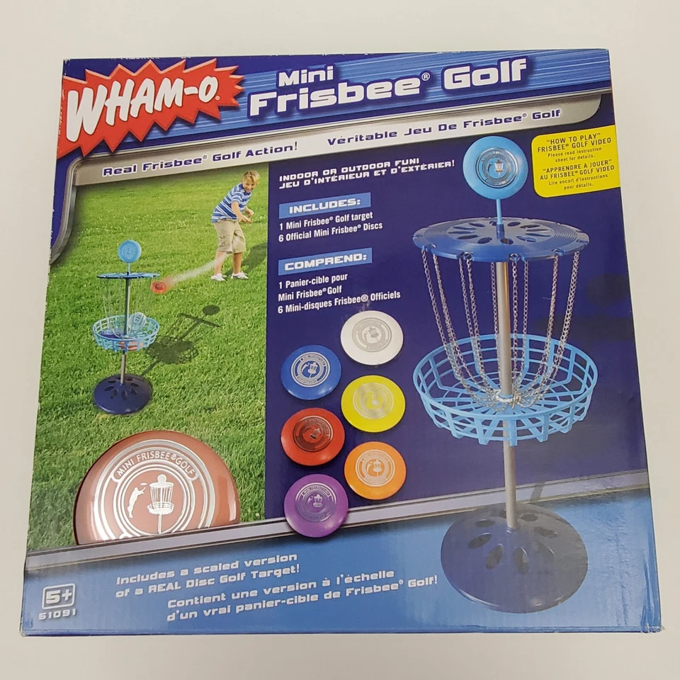 Wham-O Mini Frisbee Golf Disc indoor and outdoor Toy Set