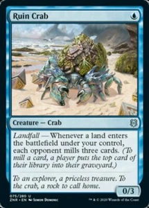 1x RUIN CRAB - Zendikar - MTG - Magic the Gathering - Picture 1 of 1