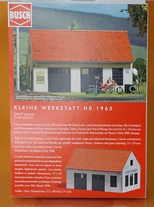 Busch Modellbau 1965 Kleine DKW Werkstatt H0 / 1:87 NEU - Bild 1 von 3
