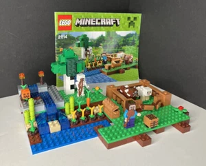 LEGO 21114 Minecraft "Der Bauernhof" 100% VOLLSTÄNDIG mit Anleitung & zwei Minifiguren - Bild 1 von 6