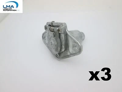 3 X COLE HERSEE 1232-BX STEEL ENCLOSED TERMINALS 4 POLE SOCKET *** NEW - Image 1 of 3