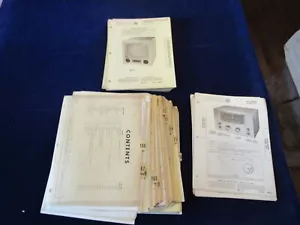 Vtg 1952 SAMS Photofact Folder Sets 166 -176 and more for Television TV ++ C20 - Picture 1 of 7