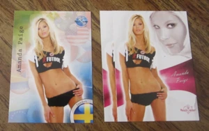 Amanda Paige Modell 3 Stück Bankwärmer Sammelkarten Benchwarmer - Bild 1 von 2