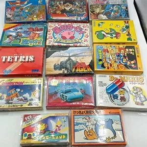 Nintendo Famicom NES Games Japanese Ver w/ Manual Boxed TESTED - PICK YOUR GAME - Picture 1 of 120