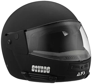 Studds Full Face Helmet Ninja Pastel Plain Matt Black L Size S2u - Imagen 1 de 7