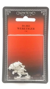 Ral Partha Weretiger #01-003 Unpainted Classic Fantasy RPG D&D Metal Figure - Picture 1 of 2