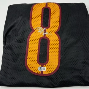 Custom Brian Robinson Jr. Signed Jersey Beckett Certified Auto WA Commanders - Picture 1 of 5