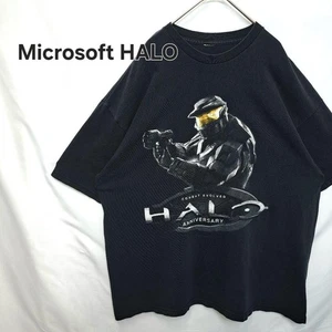 Halo Combat Evolved Anniversary T-Shirt Microsoft Xbox Black XXL Master Chief - Picture 1 of 10