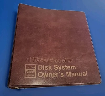 Radio Shack TRS-80 Model III 1st Computer Disk Operation System Owners Manual - Image 1 of 4