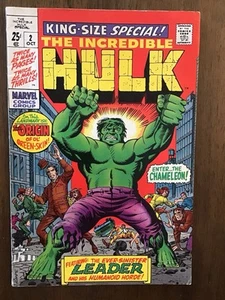 Incredible Hulk Annual #2 King-Size Special Marvel Comics  1969 Origin Of Hulk - Bild 1 von 5