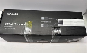 EVEO Cord Concealer - 306” Cord Cover Wall Cable Hider, Organized Space. - Afbeelding 1 van 6