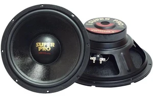 PW1248USX 12 Zoll 500 Watt Hochleistungs 8 Ohm Subwoofer, schwarz - Bild 1 von 1
