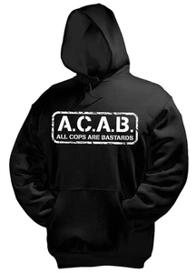 A.C.A.-B. Kapuzenpullover, schwarz - Bild 1 von 1