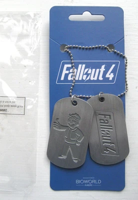 Fallout 4 Vault Boy Dog Tag Armeekette - Bild 1 von 4
