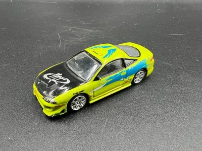 Racing Champions 1996 Mitsubishi Eclipse Green Fast & Furious No Wing Loose Chai - Image 1 of 4