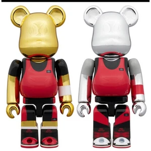 BE@RBRICK 400% Set of 2 Michael Jordan 1985 AIR JORDAN PLAYGROUND Bearbrick 2025 - Picture 1 of 3