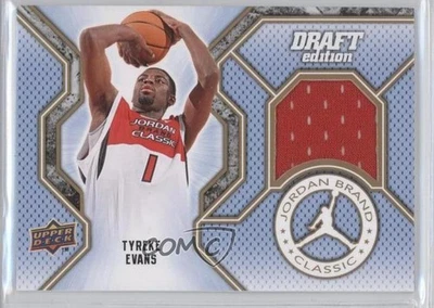 Memorabilia clásica de la marca Jordan Upper Deck 2009 Tyreke Evans #JC-TE Rookie radiocontrol Foto 1 de 2
