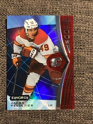 2023-24 UD Synergy Red Bounty Rookie Jakob Pelletier - Image 1 of 2