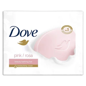 Dove Pink Rosa Beauty Bade Seife Für Weichere Haut 100g Pro Packung Mit 3 Stück - Bild 1 von 8