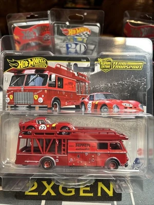 Protector de diamante incluido Hot Wheels Team Transport Ferrari 250 GTO #83 Foto 1 de 4