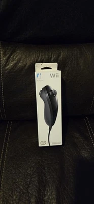 Mando Nintendo Wii Nunchuck Marca Oficial, Negro Nuevo Foto 1 de 2