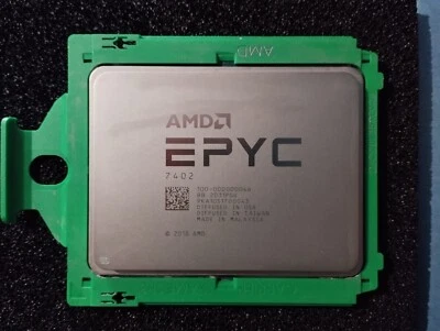 AMD EPYC™ 7402 Processor - 24C/48T - Clock: Up to 3.35GHz - SP3 - 180W - Immagine 1 di 4