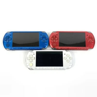 Sony PSP Console PSP-3000 Lot of 3 For Parts Repair Japan 8955 UG - Image 1 of 4
