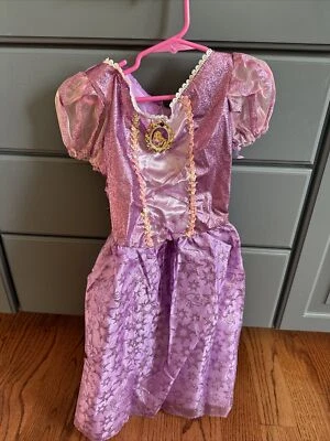 Disney Rapunzel Enredado Púrpura Vestir Niñas Talla 4-6x Disfraz Halloween Foto 1 de 4