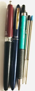 Set di 3 Penne a Cartuccia Vintage Ohto Giappone con 2 Ricariche (leggi descrizione) - Foto 1 di 2