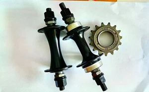 BMX bicycle front & Rear hub Bead 36 holes 100mm 110mm DNP 15T sprocket cog 29mm - Picture 1 of 3