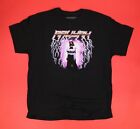 Aaliyah Graphic R&B Singer Men's Black T-Shirt Size: L