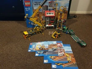 LEGO City Construction Site 7633 Retired, 100%complete in box with Instructions - Picture 1 of 12