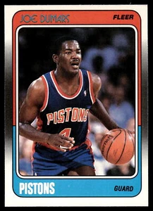 Joe Dumars | 1988-89 Fleer #40 | Near Mint or Better - Picture 1 of 2
