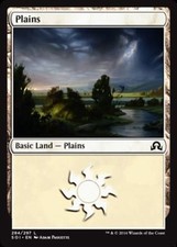 Plains (284) FOIL Shadows over Innistrad MtG NM