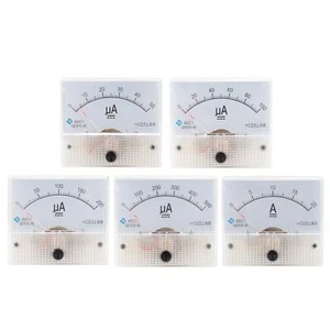 1pc Analog Panel AMP Microamp Current Ammeter Meter Gauge 85C1 0-100μA DC - Picture 1 of 10