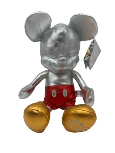 Mickey Mouse 25 cm Kuscheltier - Disney 100 Jahre Jubiläumsedition, Hochwertig - Bild 1 von 2