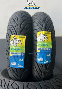 PAAR MICHELIN 110/70-16 + 150/70-14 CITY GRIP 2 DOT / BJ 2025/24 REIFEN BEVERLY - Bild 1 von 6