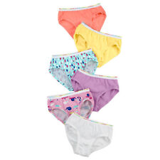 Hanes Tagless Toddler Girls' Pre-shrunk Cotton HIPSTERS 6-pack TP30HI