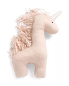 Cuscino decorativo per arredo letto a forma di unicorno 8x16 - Foto 1 di 2