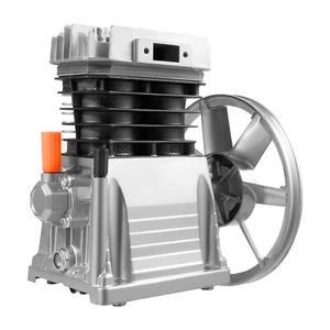 Pistone 3HP Compressore Aria Testa Pompa Motore Doppio Cilindrico Con Silenziatore 250L/min - Foto 1 di 20