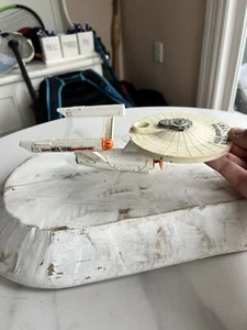 U.S.S STARSHIP ENTERPRISE Star Trek Vintage Toy 9.5 Inch Dinky 1976 Vintage - Picture 1 of 12