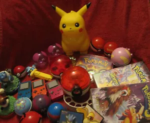 Pokemon Zubehör z. Auswahl: Pokeball,Battpoke,Stempel,Münze,Figur, Tomy,Nintendo - Bild 1 von 328