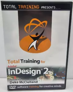 Total Training for Adobe InDesign 2 DVD CD-ROM 2002 Opened Never Used - Picture 1 of 8