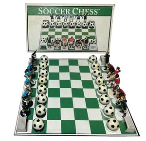 BIG LEAGUE PROMOTION SOCCER CHESS 2002 Complete! UNIQUE CHESS SET - Picture 1 of 10