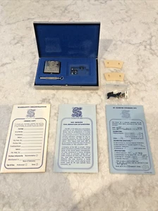 Vtg Stanton 681 Metal Stylus Case w/ Pillbox, Papers, Screwdriver, Screws, etc. - Picture 1 of 22