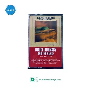 Bruce Hornsby & The Range - The Way It Is Cassette Tape (1986) Red Cover SEALED - Picture 1 of 6