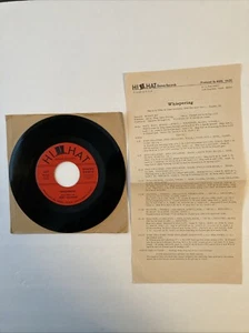 Jerry Vaughan - San Antonio Rock; Whispering - 45rpm 7” With Choreography Sheet - Picture 1 of 8