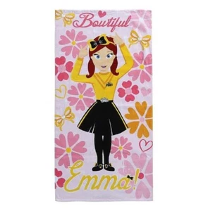 New Licensed THE WIGGLES - EMMA Bowtiful POOL BEACH BATH TOWEL COTTON 60x120cm - Picture 1 of 1