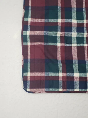 NUEVO SIN ETIQUETAS Juego de Almohada Estándar Muelles Vintage A Cuadros Fresquito Vacaciones Navidad Usado en Excelente Condición Foto 1 de 4